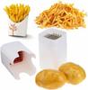 Stainless Steel Potato Cutter Household Quick Plastic Vegetable Cutter Fruit Radish Cucumber Fries Potato Cutter