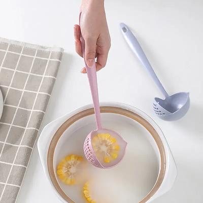 Suppe Löffel Schöpfkelle Silikon Topf Löffel Mit Lange Griff Löffel Kochen Sieb Utensilien Scoop Geschirr Löffel Küche Zubehör