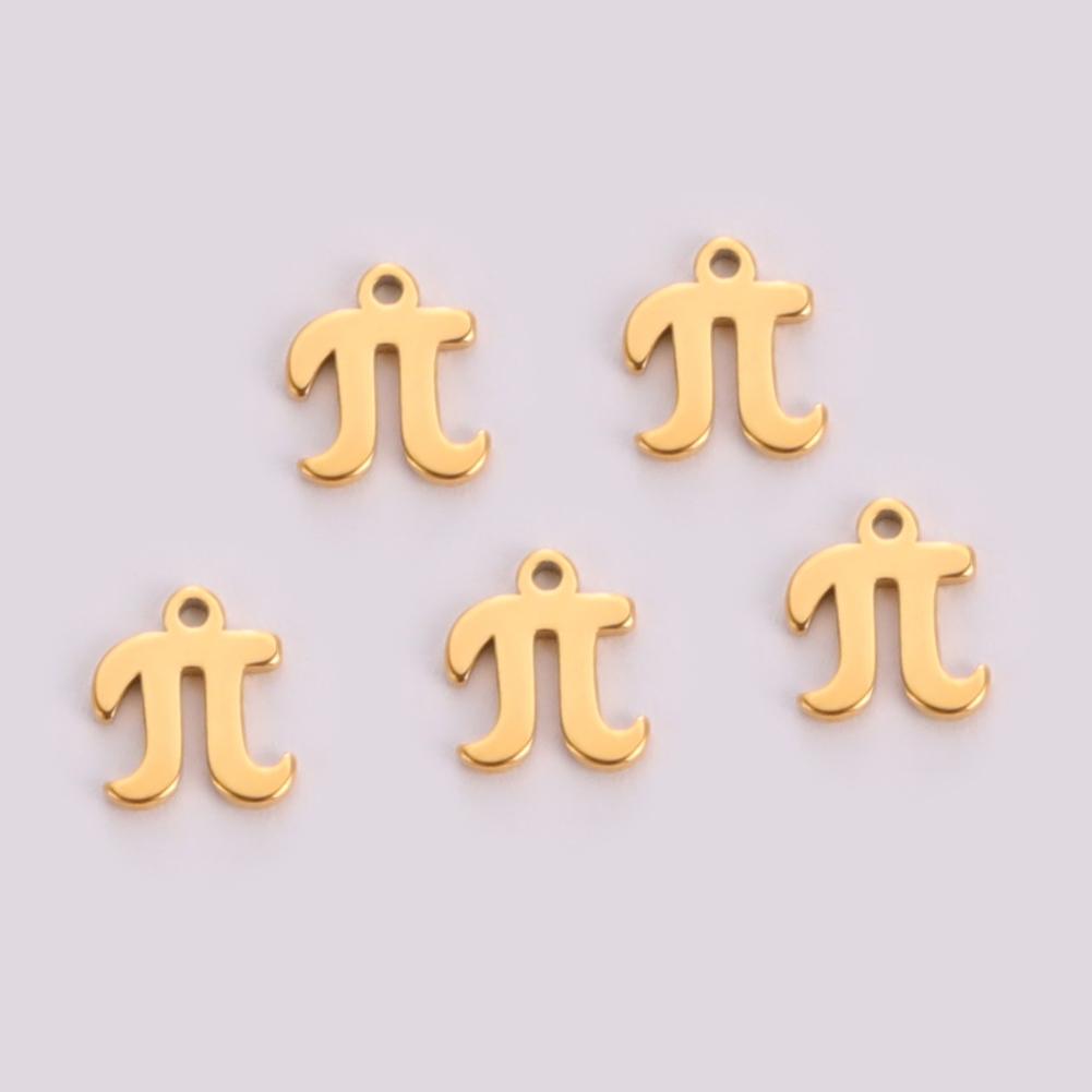 Teamer Stainless Steel Charms DIY Jewelry Making Question Mark At Dollar Sign Mini Charms Bracelet Necklace Handmade Accessories