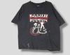 Vintage Social Distortion Ball Chain Tour Distressed T-Shirt Punk Rock Concert Tour Band Tee Black XLarge