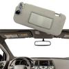 Pare-soleil de voiture avec miroir et pare-soleil gris clair beige pour Nissan Murano 2009 2010 2011 2012 2013 2014 Conducteur côté gauche