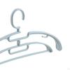 6 Piece Clothes Set Storage Hanger Versatile Double Layer Shoulder Shape Good Support for