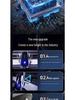 Wireless Fast Charging Phone Holder with Auto-Clamping for Car Air Vents - Shockproof Navigation Mount