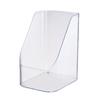 Clear Multifunctional Cosmetic Organizer: Slanted Storage for Lipstick, Eyebrow Pencil, and Masks