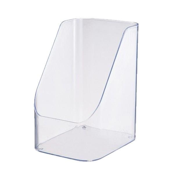 Clear Multifunctional Cosmetic Organizer: Slanted Storage for Lipstick, Eyebrow Pencil, and Masks
