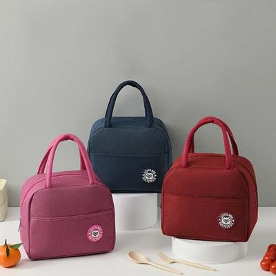 Modische Bier-Lunch-Taschen für Kinder, große Kapazität, Tragetasche für Picknick, Getränke, Lunchbox, Thermotasche, tragbare Lebensmitteltaschen für das Büro im Freien
