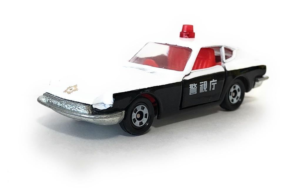 Tomica 30th Anniversary Reprint Edition Black Box 44 Nissan Fairlady Police Car