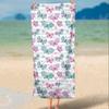 Butterflies Banana Papi Beach Towel Oversized Quick Dry Colorful Summer Travel & Beach Gifts Towels