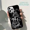 Autumu Guitar Music Black Soft Phone Case Cover for iPhone 17 Air 16 16e 15 12 11 13 14 Pro Max Apple Plus Coque