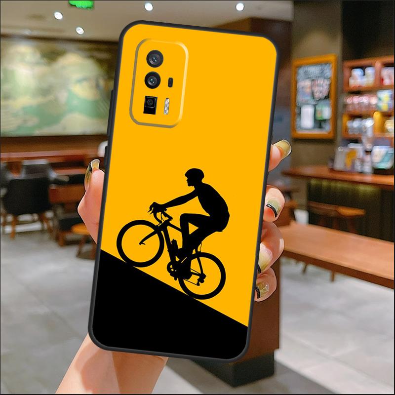 Cycling Bike Case For Xiaomi 14 Ultra 15 13 11T 12T 13T 14T Pro POCO X7 Pro X3 X5 X6 M6 F5 F6 Pro Cover