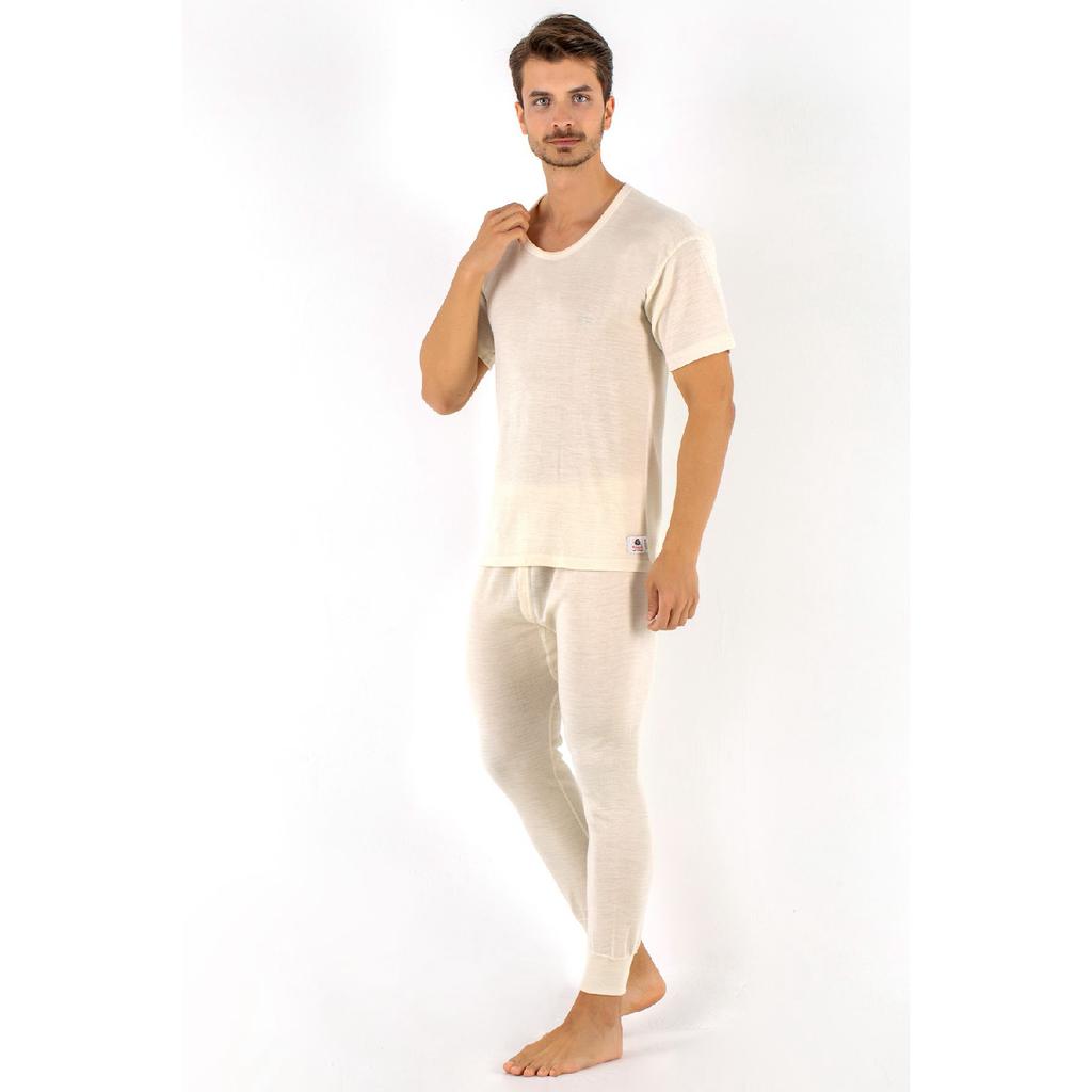 Safyn Short Sleeve Wool Undershirt