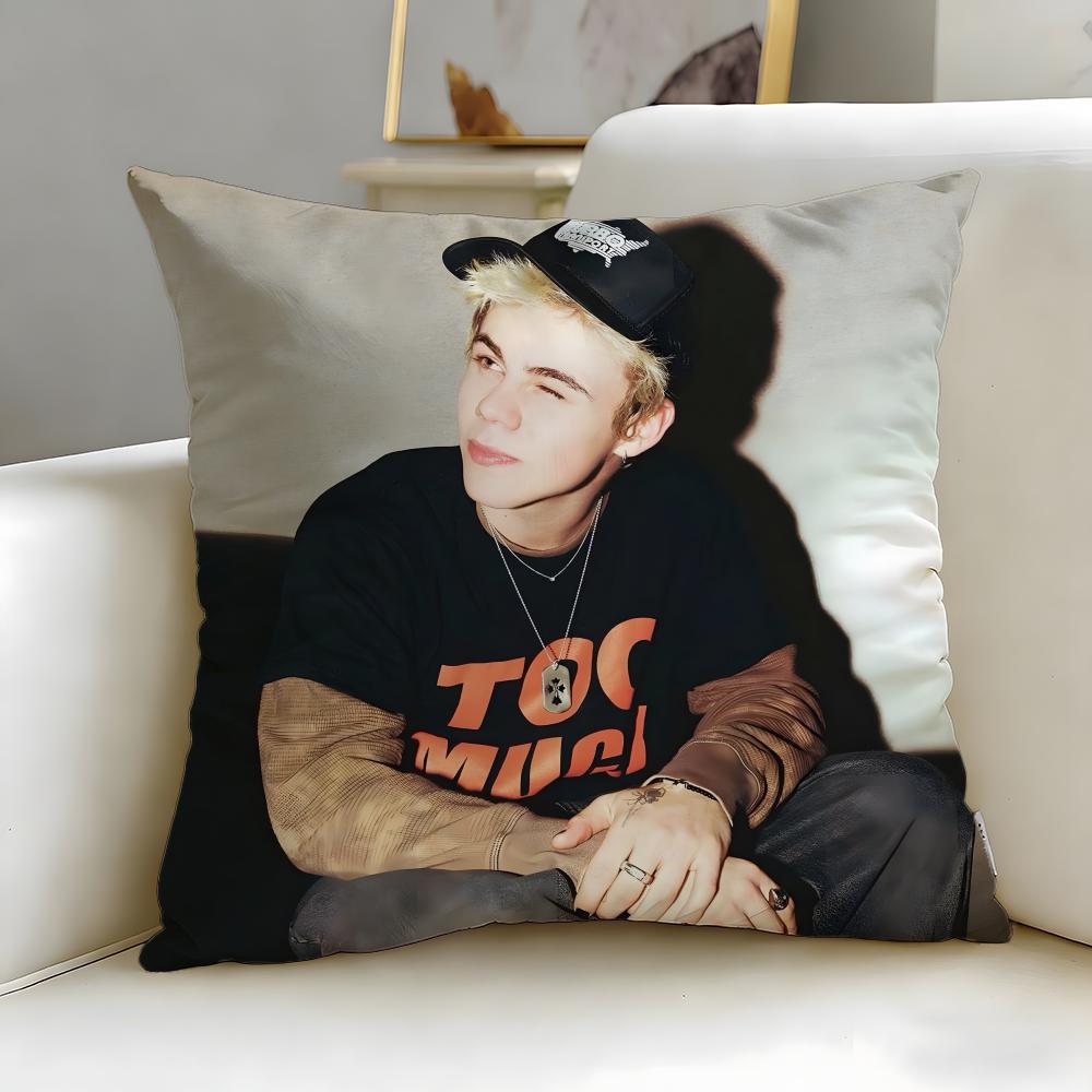 Beliebter Sänger The Kid LaroI Kissenbezug Weich & Leicht zu Waschen – Vielseitig für Sofa, Bett, Reisen und Büro