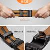 [BULLIANT] Men's Belt Set of 2, Large Size Belt for Suits and Business, No Holes, Automatic Lock, Infinitely Adjustable 35mm Belt, Gift Box Included