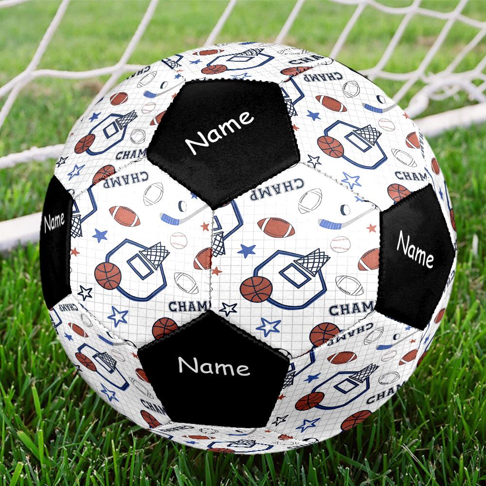 Custom Name Ball Sports Theme Size 5 Soccer Ball, Suitable for Both Indoor and Outdoor Matches, a Gift Suitable for Everyone.
