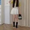 Lolita Leg Warmers Women Cotton Thin Breathable Knee Socks Stocking Knitted Foot Cover Jk Girl Leg Warmer Solid Color Long Socks