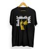 2025 Black Sabbath Aston Villa Back The Final Show Printed Short Sleeve Summer Cotton Round Neck T-shirt Tee Top Loose Men Print
