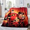 The Incredibles Theme Printed Blanket - Perfect for Couch, Bed, Travel & Outdoor Use | Machine Washable, Cozy & Durable.