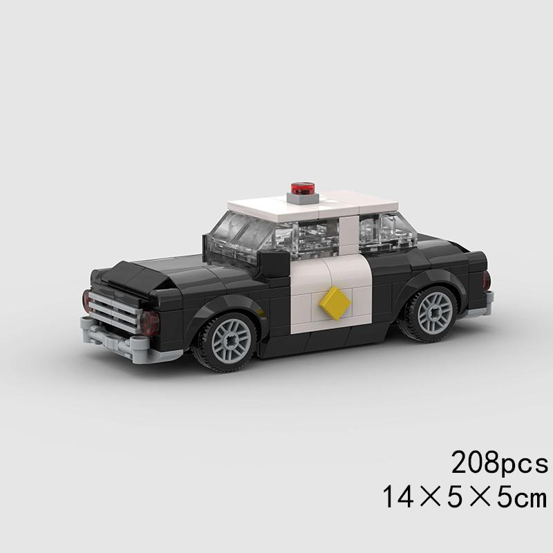 City Technical Speed Pickup MOC Car M3 R32 Police Racing SUV Model Building Block Super Race Rally Vehicle brick Christmas Gift
