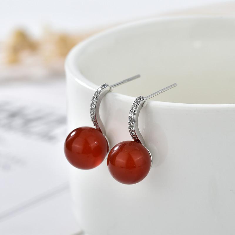 Lindon Copper Alloy Zircon Earrings Drop Earrings For Women Wedding Party Gifts