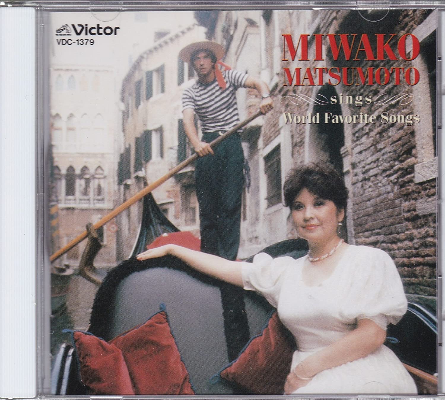 

CD MIWAKO MATSUMOTO On Wings of Song Santa Lucia Miwa VDC1379 Japan ObiClassical Used
