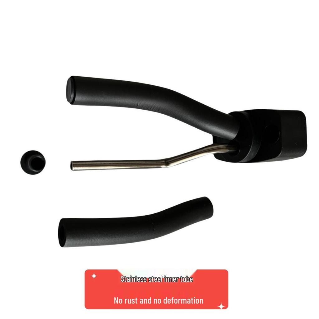 Guitar & Ukulele Wall Mount: Metal & Wooden Hook for Instruments