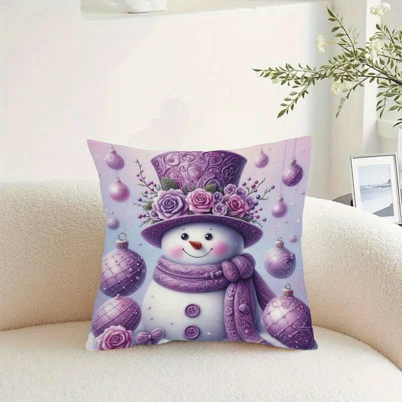 Floral Patterned Pillowcase for Home DecorSuitable for Sofa Car Bedroom Decorative Cushion Cover Pillow Cover