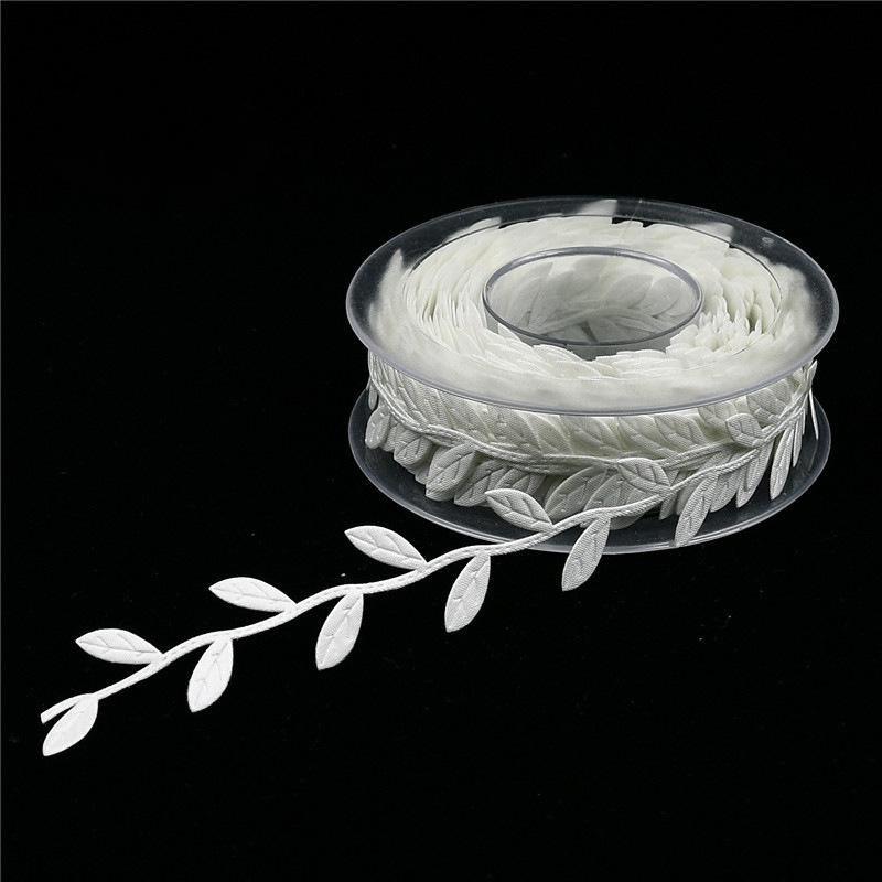 Ultrasonic embossing, leaf ribbon, leaf lace decoration with lace 15 meters
