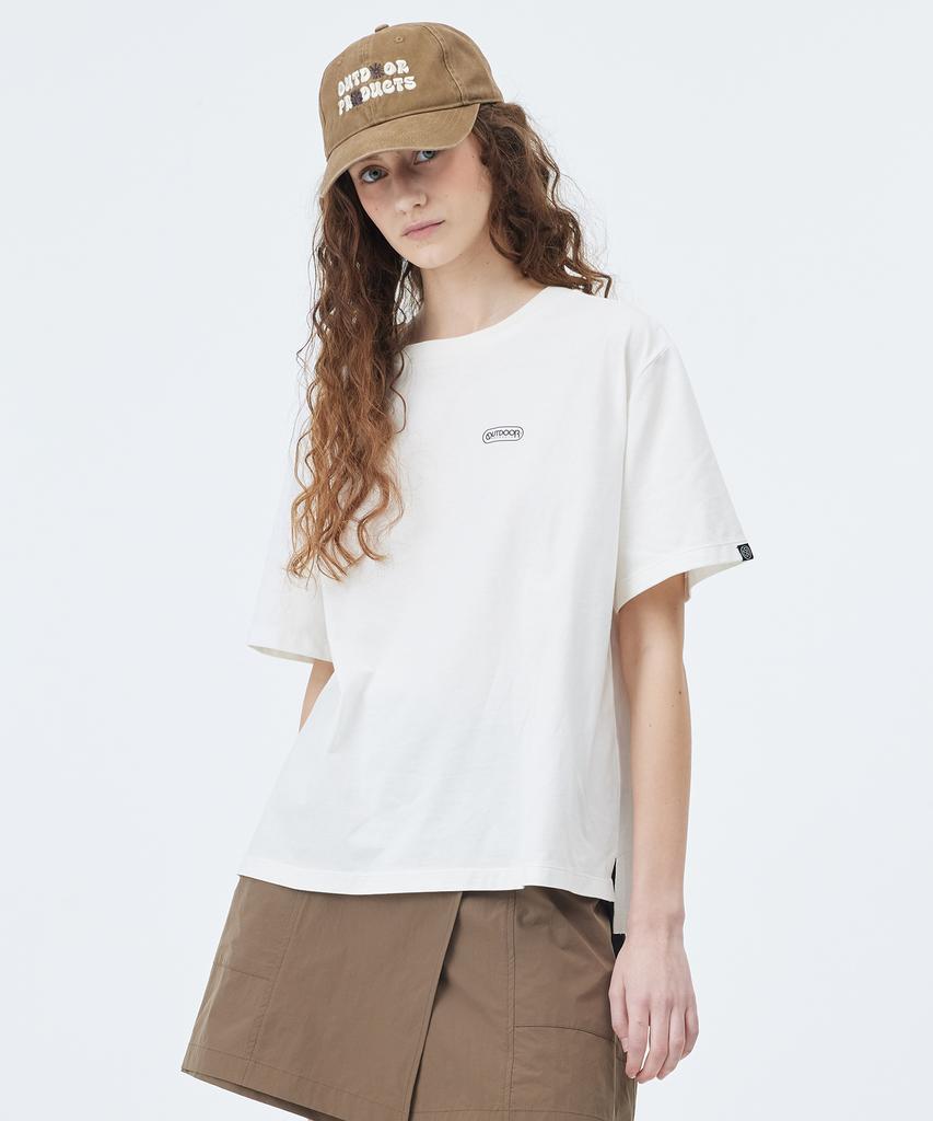 OUTDOOR PRODUCTS W Life Is A Journey Half Sleeves (Ivory)