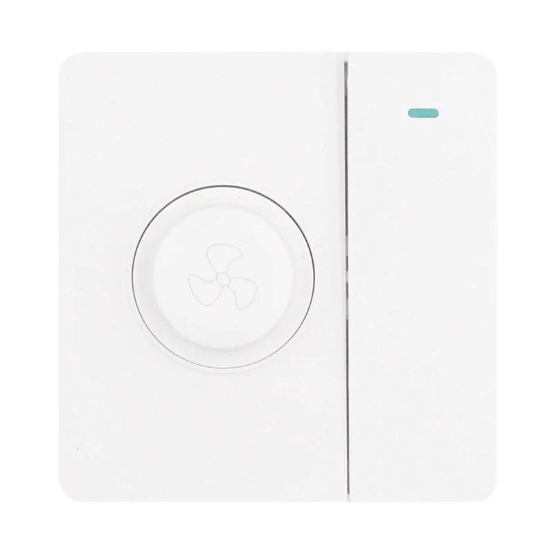 Ventilátor elektrický ventilátor plynulá regulace otáček s přepínacím panelem, regulátor stropního ventilátoru, 1gang1way s přepínačem regulace otáček