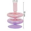 Home Decoration Glass Vase Room Decoration Flower Pot Modern Color Crystal Transparent Hydroponic Plant Flower Arrangement Art