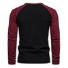Collar Men's Base Shirt Casual Long Sleeved T-shirt For Men