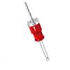 Quick Release Hole Saw Arbor Adapter Self Locking 10mm Hex Shank Rapid Coring Connecting Rod for Pipe Extension and