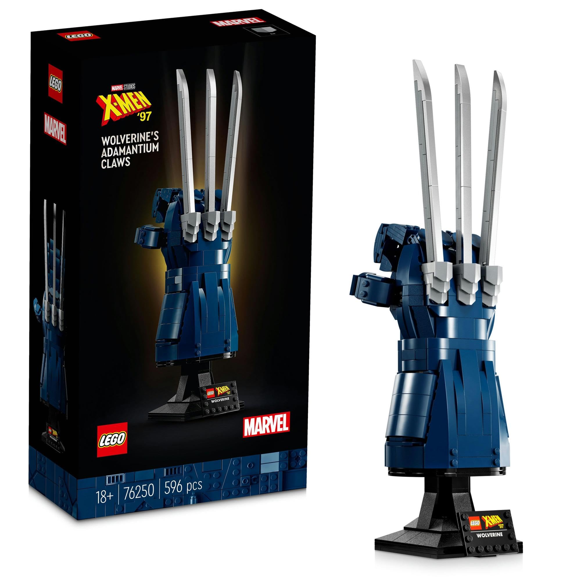 

LEGO Super Heroes Wolverine Adamantium Claws Toy, Gift, Birthday, Christmas, Men, Women, Marvel, Figure, 76250