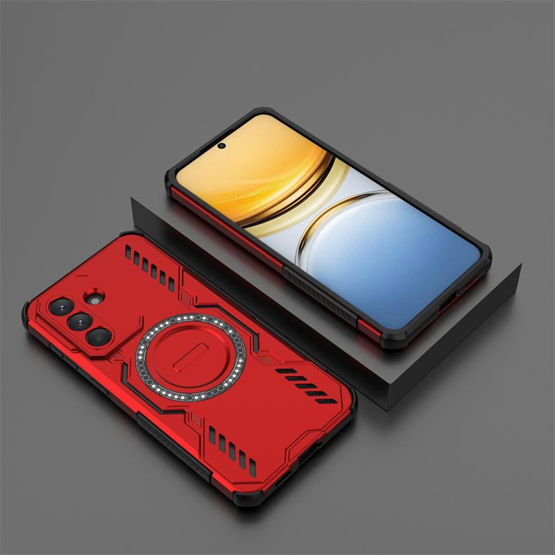 Carcasă pentru Samsung Galaxy A57 Carcasă pentru Samsung A57 Anti-șoc Armură Adsorbție Magnetică Încărcare Wireless Capac Spate pentru Carcasă Samsung A57