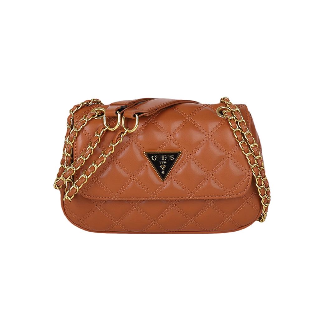 Damenmode Argyle Kette Umhängetasche - Stilvoll, Vielseitig, Texturiertes Design