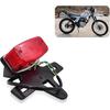 Motorbike Tail Light Motorcycle Tail Lamp for Ho&nda for Jialing for Zongsheng JH125L ZS125GY ZS200 JH150L Dirtbike Motocross Rear Brake Stop Warning