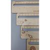 Creative Student Wooden Hollow Ruler Children'S Stationery Measuring Tool School Stationery Gift Reading Strips Drawing Ruler
