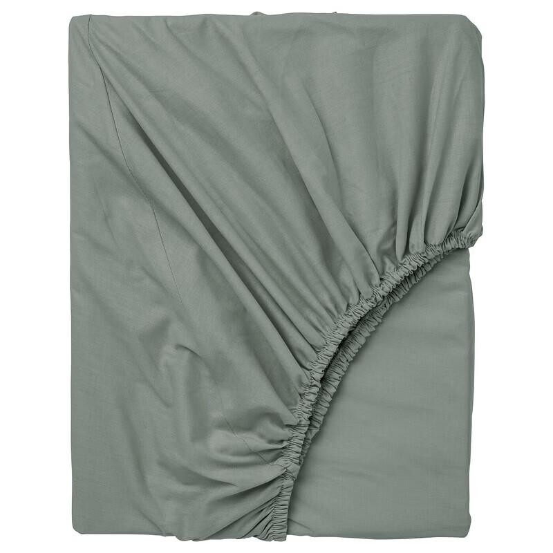 IKEA DVALA Fitted Sheet