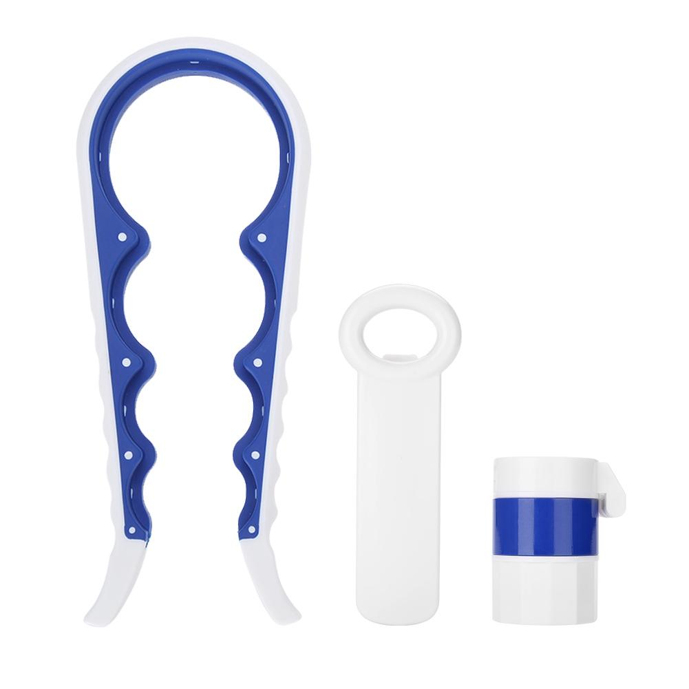 

Набор помощников для пожилых людей, 3 шт., открывалка для бутылок, аптечка, измельчитель, дробилка