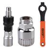 Bike Crank Extractor Puller Bottom Bracket Remover with 16mm Spanner Wrench Bicycle Crank Removal