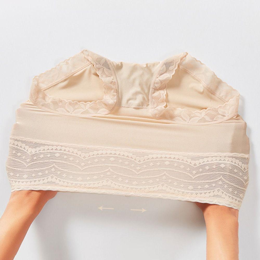 Shapewear Lace Seamless Briefs High Waist Slimming Underpants Tummy Control Underwear  Summer