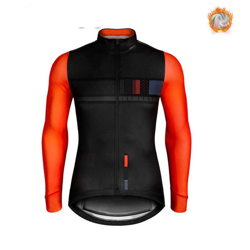 Warm 2024 Winter Thermal Fleece Cycling Men's Jersey Suit Outdoor Riding Bike MTB Clothing Bib Pants Set Spain Maillot Ciclismo