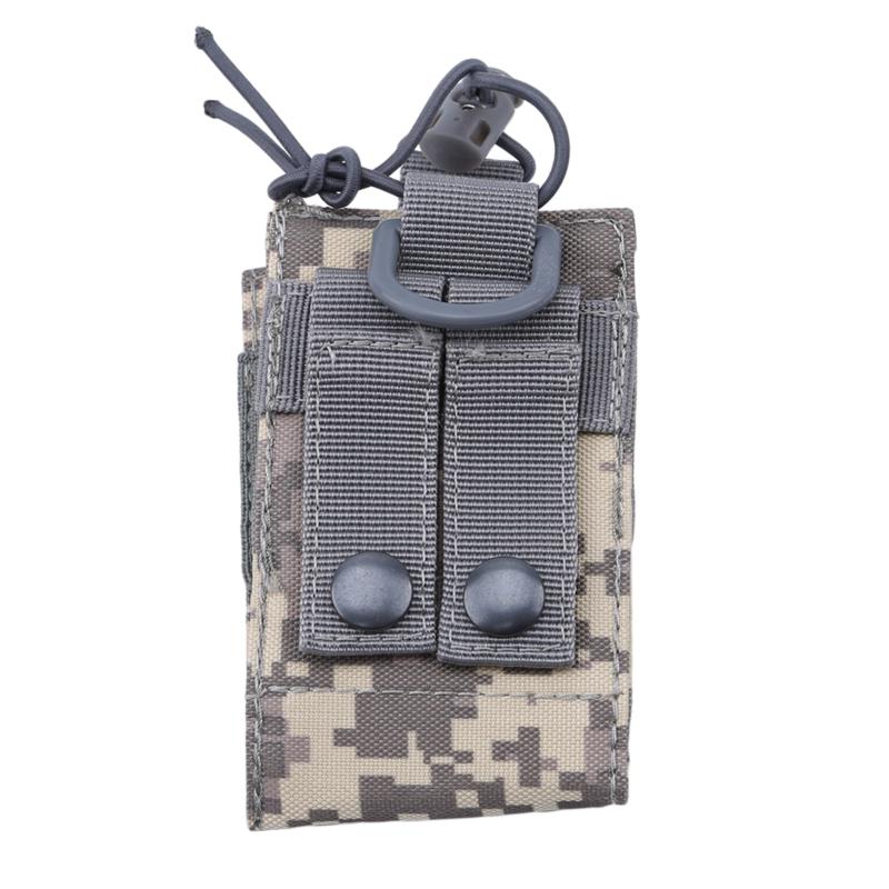 Outdoor Portable Tool Bags Hanging On Waist Walkie Talkie Bags Holder Pouch Work Belt Pouch Attachment Climbing Exploration Bag