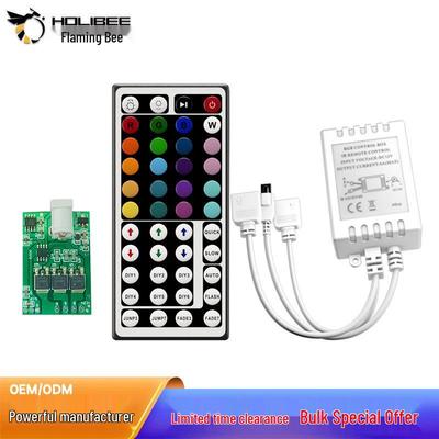 Télécommande IR 44 touches pour bandes LED RGB: Contrôle 5050/2835, Gradation et Réglage des Couleurs.