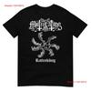 MUTILATION Råttor?nig Ensidig T-shirt vintage Tvättad Topp För Vardagsbruk Stretchig Bekväm streetwear homme Mjuk