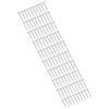 100Pcs Self Drilling Screw Stainless Steel Hex Washer Screws for Home Office Equipment