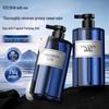 Deep Blue Refreshing Antiperspirant Shower Gel with Ear Spike Scent - Long-Lasting Fragrance and Oil Control