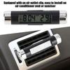 LED Car Thermometer, Car Clock Thermometer with LED Backlight, Car Clock Thermometer Small Size Design, More Functions