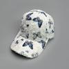 Printed Antique Baseball Cap Women'S Elegant Sunshade Breathable Fashion Outdoor Cap