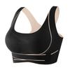 Sport-BH mit überkreuzter seitlicher Schnalle vorne, verstellbar, ringfrei, Yoga-Sport-Tanktop mit seitlichem Brustverschluss, Damen-BH